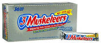 3 Musketeers Candy Bar 36ct Box