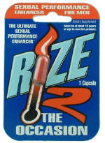 Rize2 - All natural sexual performance enhancer for men