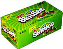 Skittles Sour - 24 bags per display box