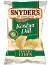 Snyders Kosher Dill Potato Chips - Snyders of Hanover Kosher Dill Potato Chips