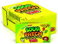 Sour Patch Kids - 24 bags per display box