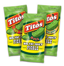 Tito's Kosher Dill Pickle & Tito's Hot Dill Pickle
