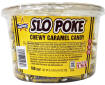 Slo Poke Caramel Candy 160ct Tub
