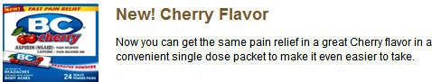 BC Powers Cherry 6ct packs