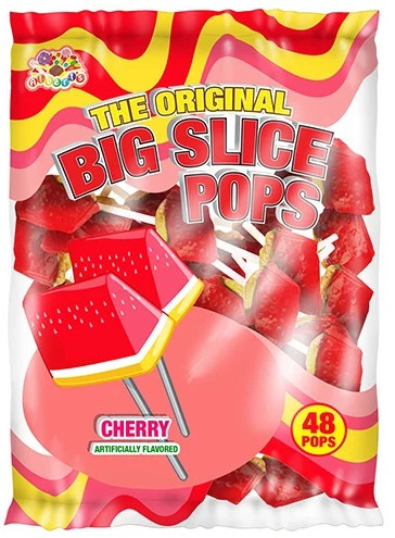 Big Slice Cherry Pops 48ct