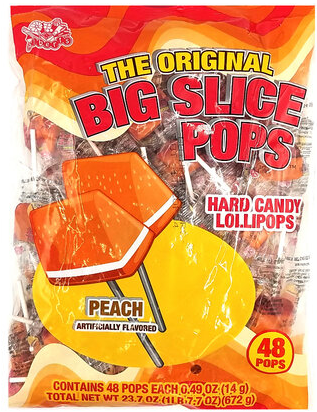 Big Slice Peach Pops 48ct