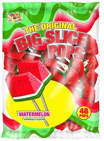 Big Slice Pops Watermelon 48ct