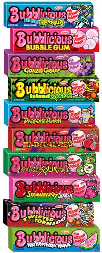 Bubblicious Bubble Gum 18ct Packs