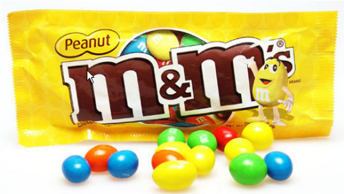 M & M Peanut 48ct