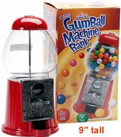 Petite Carousel Gumball Dispenser 9" tall