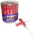 Color Splash Cherry Pops Candy Tubs 30ct - Color Splash Cherry Lollipops Candy Tubs 30ct