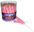 Color Splash Strawberry Lollipops 30ct Tubs