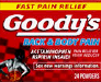 Goody's Back and Body Pain Powers 2/6ct