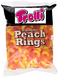 Trolli Peach Rings 5 lb Bag