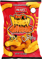 Herr's Hot Honey Cheese Curls 1oz bags