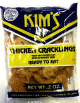 Kim's Regular Chicken Cracklin 2oz bags