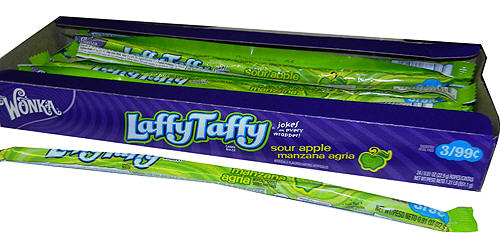 Laffy Taffy Apple Rope Candy 24ct