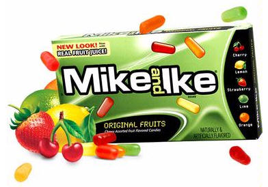 Mike and Ike Original Fruits Candy 24ct box