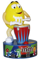 M & M Bongo Drummer Rock Stars Dispenser