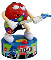 M & M Guitar Rock Stars Dispenser