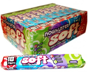 Now and Later Soft Fruits Bar 24ct