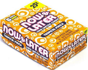 Now and Later Strawberry Candy Taffy box 24ct