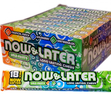 Now and Later Wild Fruits Bar 24ct