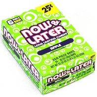 Now and Later Apple Candy Taffy box 24ct