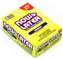 Now and Later Bannana Candy Taffy box 24ct