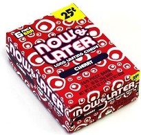 Now and Later Cherry Candy Taffy box 24ct