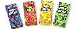 Now & Later Strawberry Candy Taffy 24ct