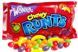 Runts Chewy - 24 bags per display box