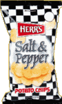 Herr's Salt and Pepper Potato Chips