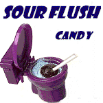 Sour Flush Candy Dispaly 12ct