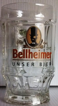 Bellheimer German Beer Glass 14oz