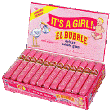 It's a Girl Bubble Gum Cigars 36ct