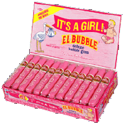 It's a Girl Bubblegum 36 Bubble Gum Cigars