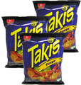 Takis Fuego Hot Chili Pepper & Lemon Flavored Rolled Corn Tortilla  2oz bag