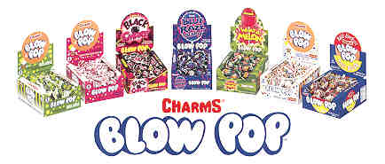 Charms Cherry Ice Blow Pops 48ct