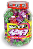 Now and Later Soft Assorted Tub Candy 120ct