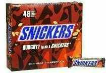 Snickers Candy Bar 48ct