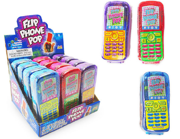 Kidsmania Flip Phone Display 12ct