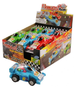 Kidsmania Formula 1 Racer Candy Displays 12ct